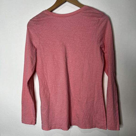 Carhartt Long Sleeve T-Shirt V-Neck Light Pink Base Layer Women's Size Medium - Picture 9 of 12